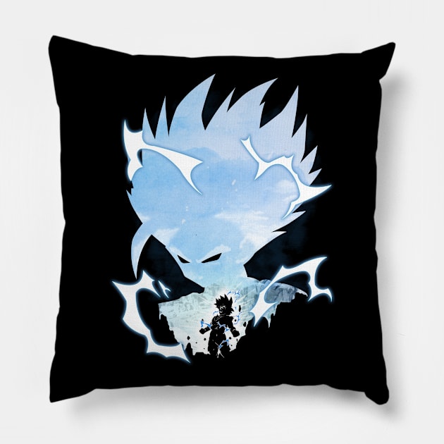 Saiyan Pillow by Son Dela Cruz