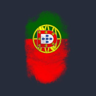 Portugal Flag Souvenir - Distressed Portuguese Design T-Shirt