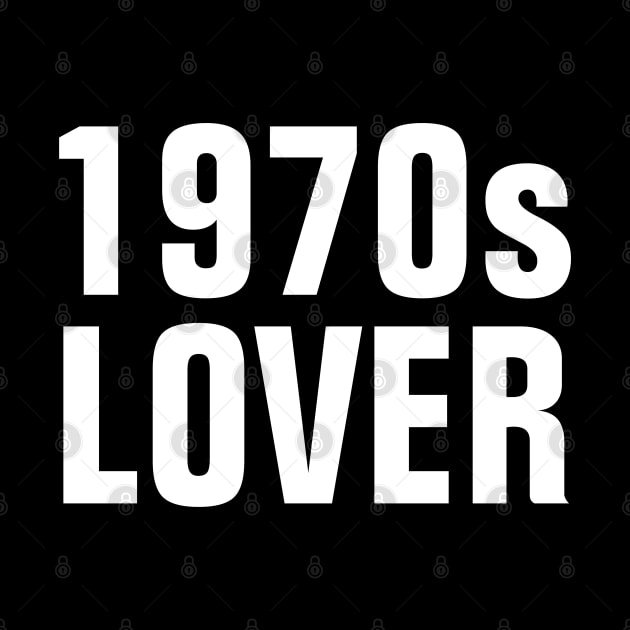 1970s Lover - Simple Text by SpHu24