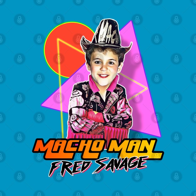 Macho Man Fred Savage by darklordpug