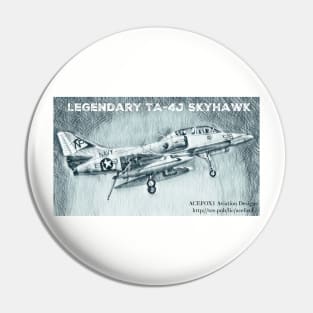 TA-4J Skyhawk landing config Pin