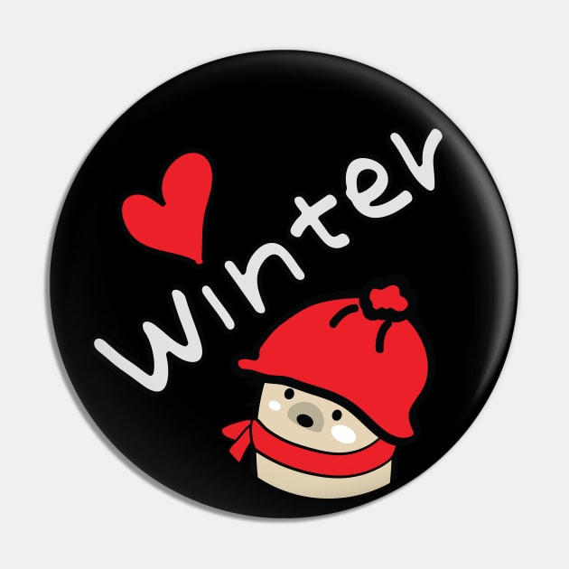 Mochie love winter Pin by CindyS