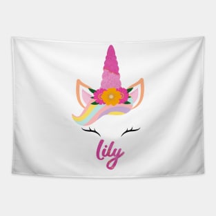 Name lily unicorn lover Tapestry