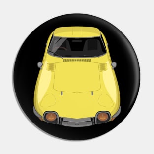 2000GT 1967-1970 - Yellow Pin