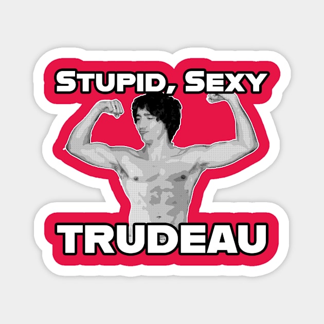 Stupid, Sexy Trudeau Magnet by Canada Is Boring Podcast