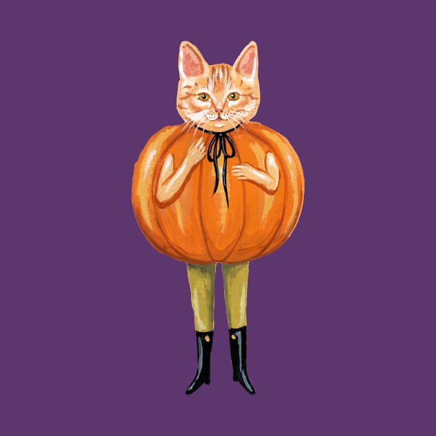 Pumpkin cat by KayleighRadcliffe