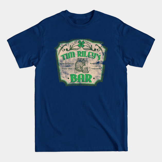 Disover Tim Riley's Bar, distressed - Night Gallery - T-Shirt