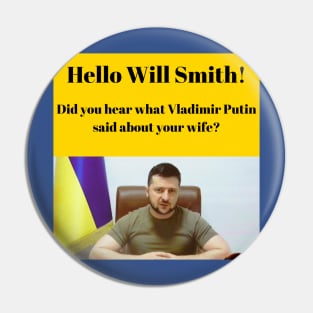 Putin - Valinski / Will Smith Pin