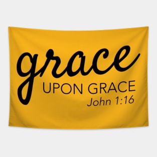 Grace upon Grace John 1 16 Tapestry