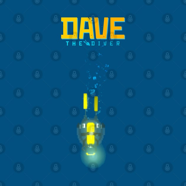 DAVE the diver - underwater_004 by Buff Geeks Art
