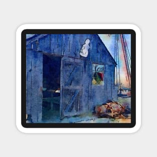 Mystic Seaport holiday Magnet