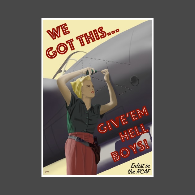 WW2 Poster by jaynadian