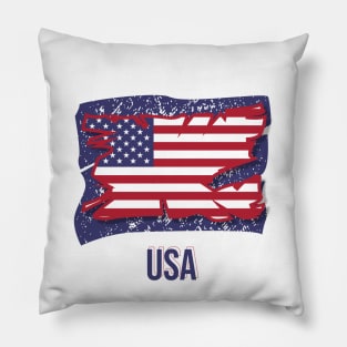 USA, World cup 2022 Qatar Pillow