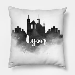 Lyon watercolor Pillow