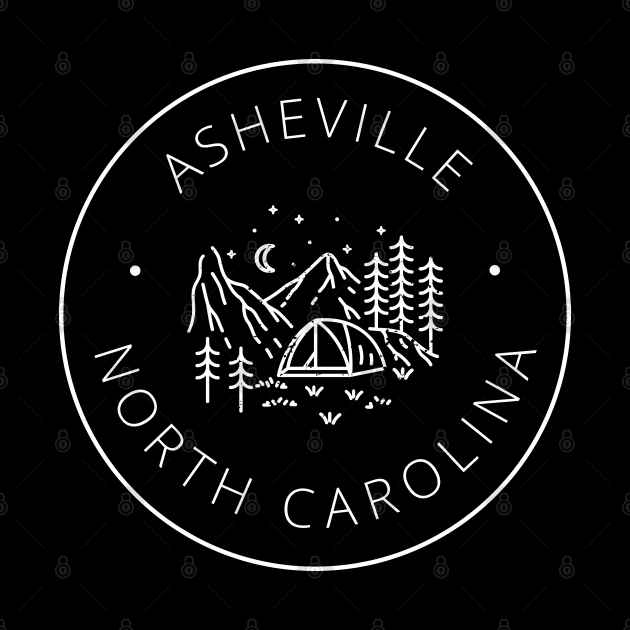 Asheville, North Carolina Camping by Contentarama