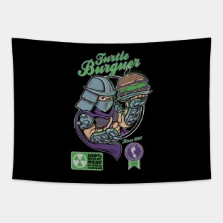 TURTLE BURGUER Tapestry