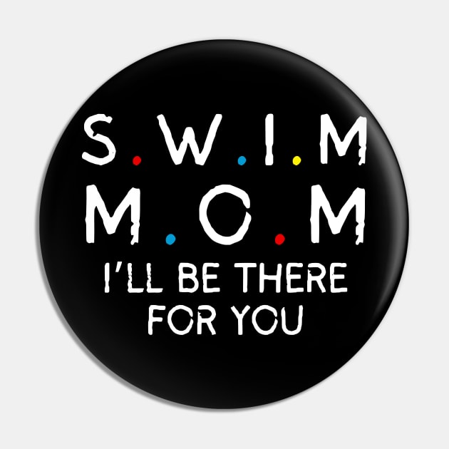 Swim Mom Pin by Noshiyn