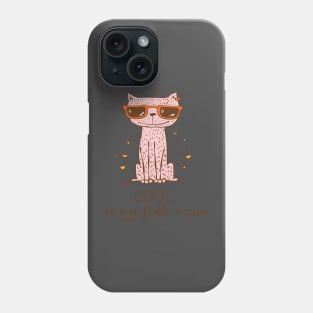 Cool is my first name Phone Case