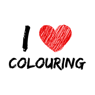 I Love Colouring T-Shirt