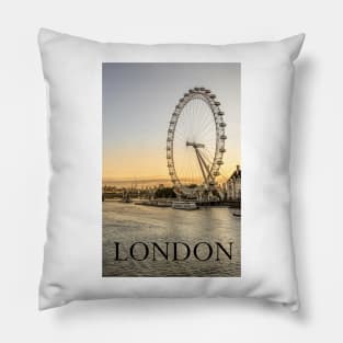 London Eye Pillow