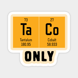 Funny periodic table Magnet