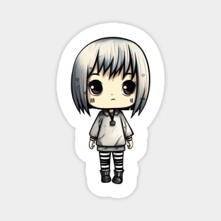 Japanese Manga Character Drawing Magnet