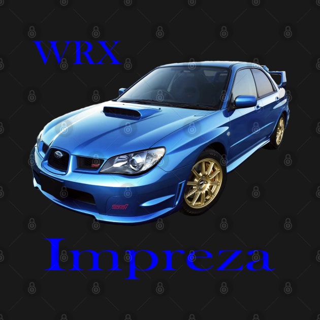 WRX Impreza by Muscle Car Tees