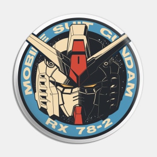 Gundam Badge Pin