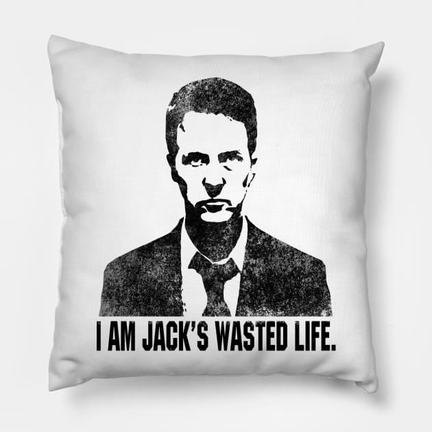 I'm Jack's wasted life Pillow by Gasometer Studio