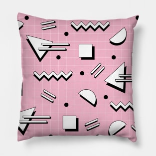 Memphis Pattern 63 / 80s Retro Pillow