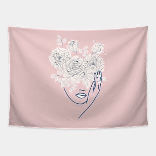 Flower Coronet Tapestry