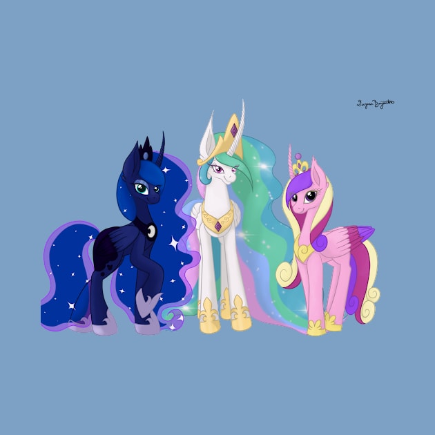 My Little Pony: Friendship is Magic Princesses by Boyanton Designs