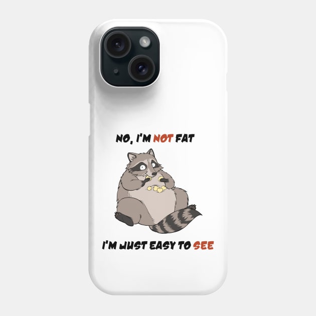 I am just easy to See Phone Case by clgtart