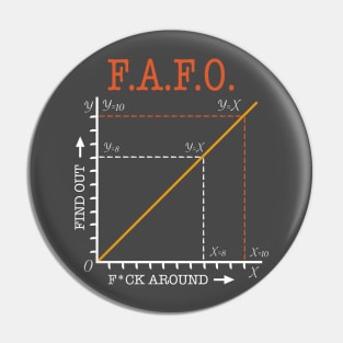 FAFO CHART TEE Pin