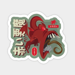 Japanese Red Devil Magnet