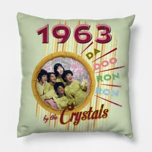 The Crystals 1963 Pillow