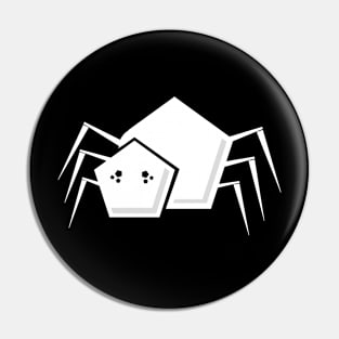 Enchanting Pentagonal Spider Pin