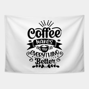 Coffee Give Me Power Tapestry