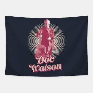 Doc Watson RETRO Tapestry