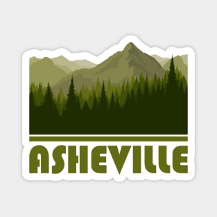 Asheville and nature Magnet