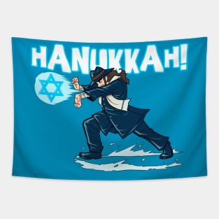 Hannukah Move | Religion, Stars & Video Games Tapestry