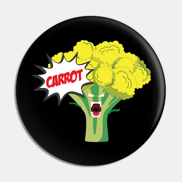 Broccoly Pin by PuakeClothing