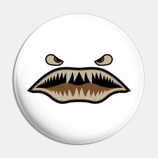 Flying Tiger Shark Mouth OCP Pin