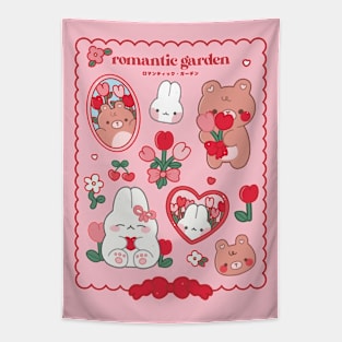 Romantic garden Tapestry