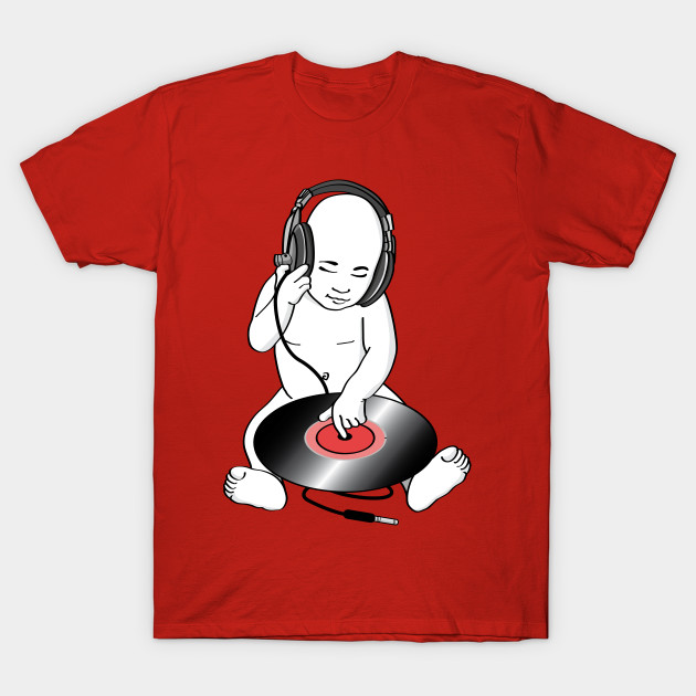 dj white t shirt