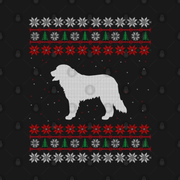 Bernese Mountain Dog Ugly Christmas Sweater Gift by uglygiftideas