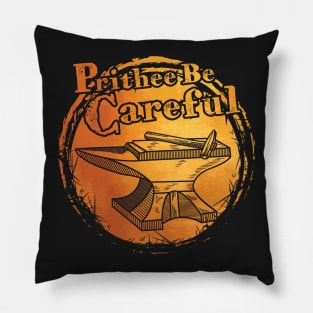 Dark Souls - Prithee Be Careful Anvil Pillow