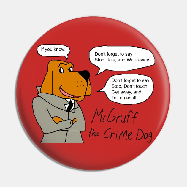 mcgruff Pin by Vigilantfur