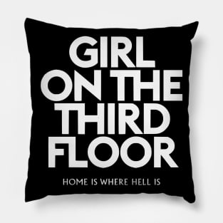 Girl on the Third Floor Pillow