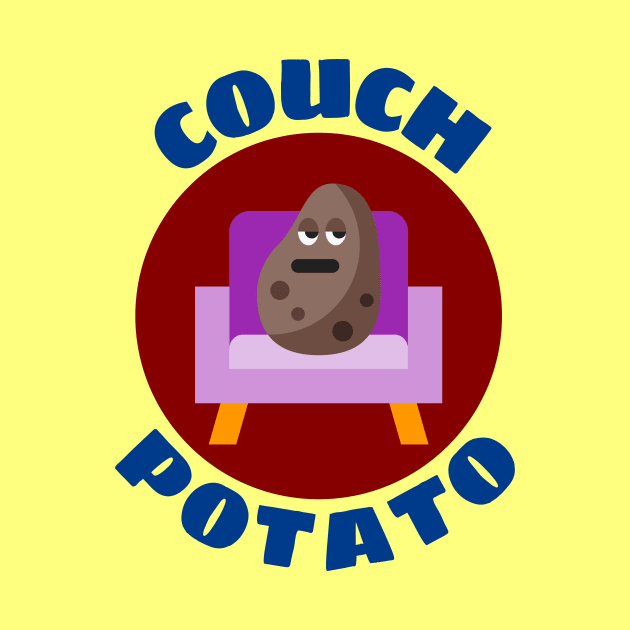 Couch Potato | Procrastinator Pun by Allthingspunny